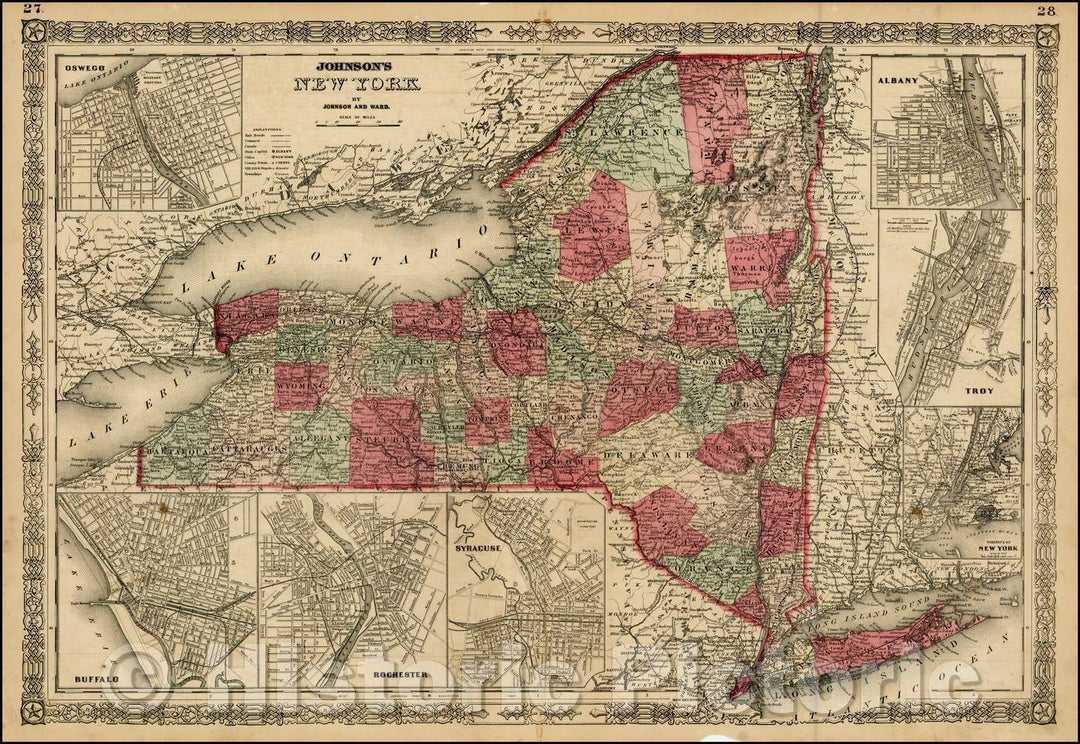 Historic Map - Central America I. Including Yucatan, Belize, Guatemala, Salvador, Honduras, Nicaragua and the Southern Part of Mexico, 1849, SDUK - Vintage Wall Art