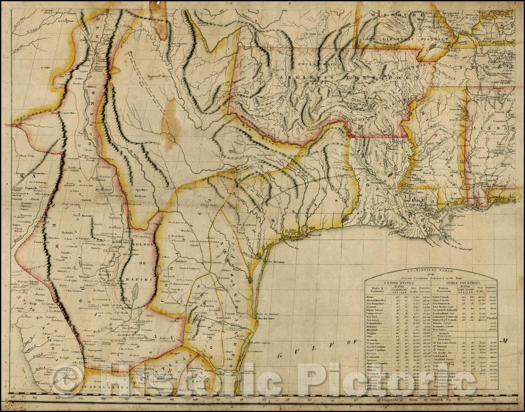 Historic Map - Carte de la Nouvelle Angleterre, Nouvelle York, Nouvelle Jersey, et Pensil/Map of New England, New York, New Jersey and Pensilvanie, 1780 - Vintage Wall Art