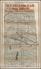 Historic Map - Billings, Stark, Bowman, Hettinger, Dunn, MacKenzie and Butte Counties (GT Felland & Co. Real Estate Map of Part of North Dakota), 1907 - Vintage Wall Art
