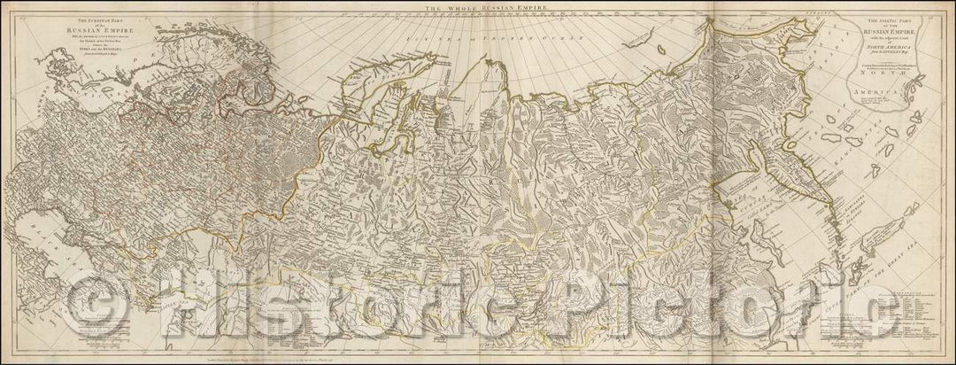 Historic Map - The European Part of the Russian Empire, 1772, Robert Sayer v2