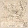 Historic Map - Topographical Map of the District of Columbia and a Portion of Virginia, 1884, United States GPO - Vintage Wall Art