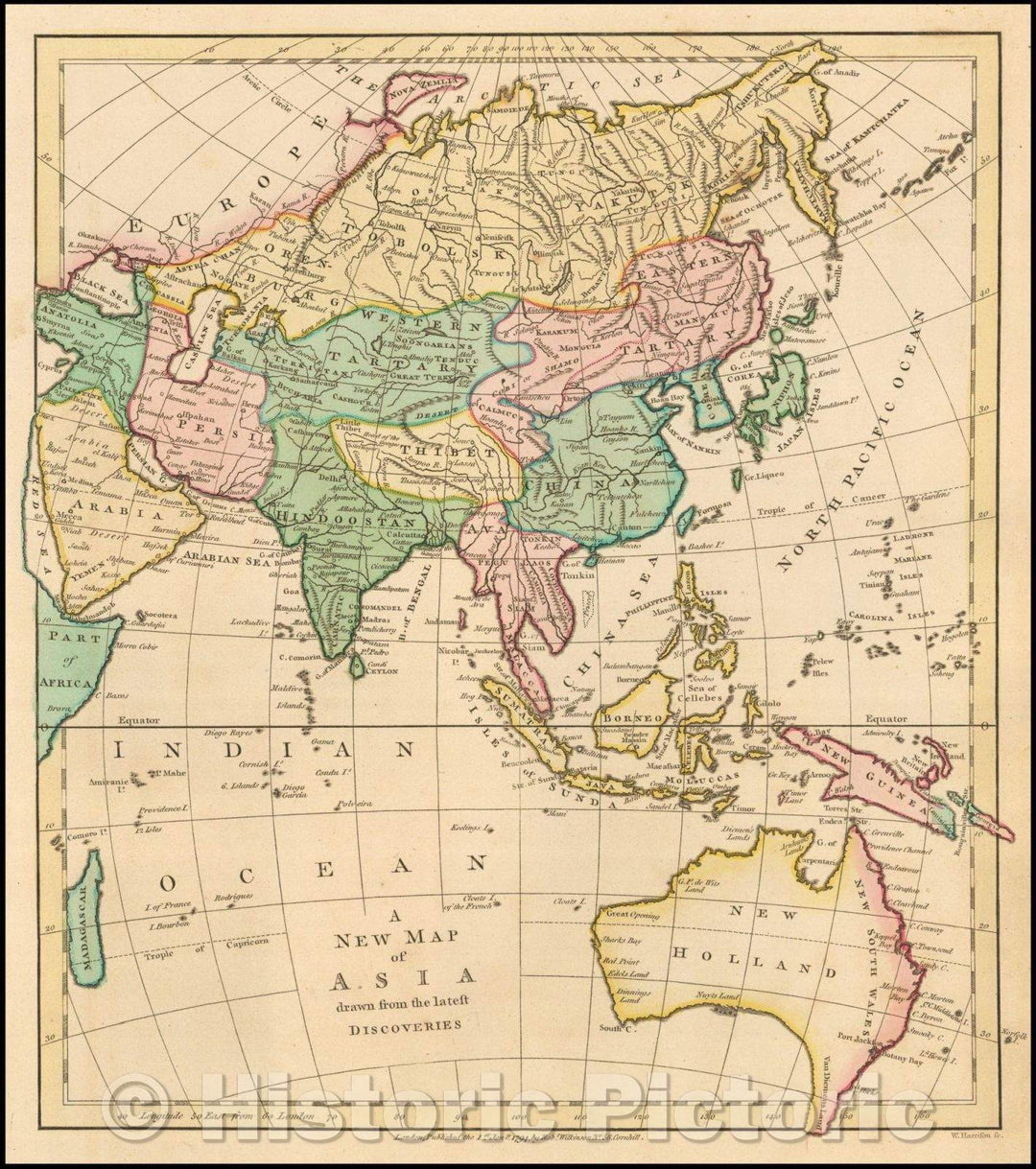 Historic Map - Africa, 1836, David Hugh Burr v1