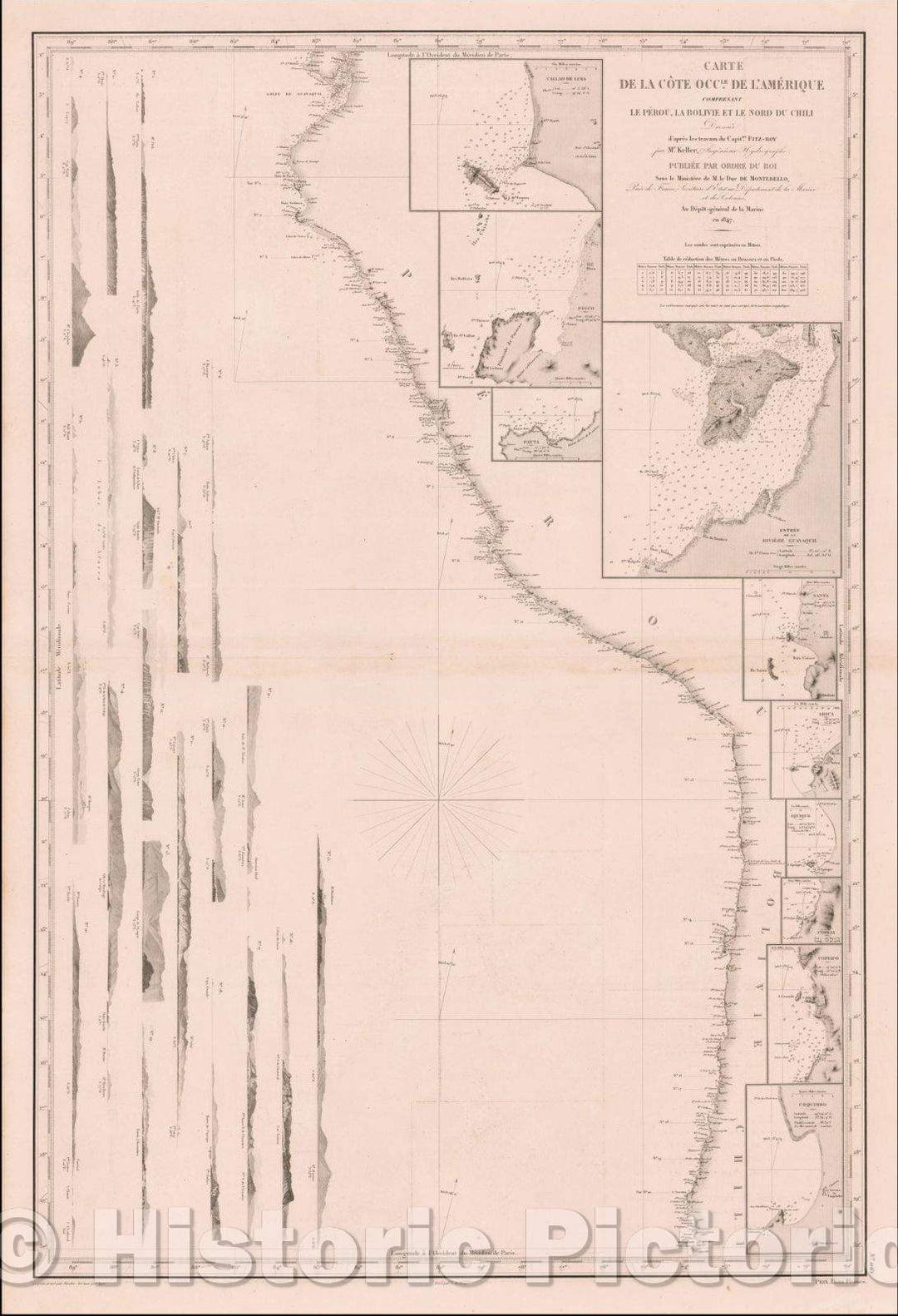 Historic Map - Carte D'Assemblage De L'Amerique Septentrionale/Map of North America, grandest North American Wall Map of the 19th Century, 1847 - Vintage Wall Art