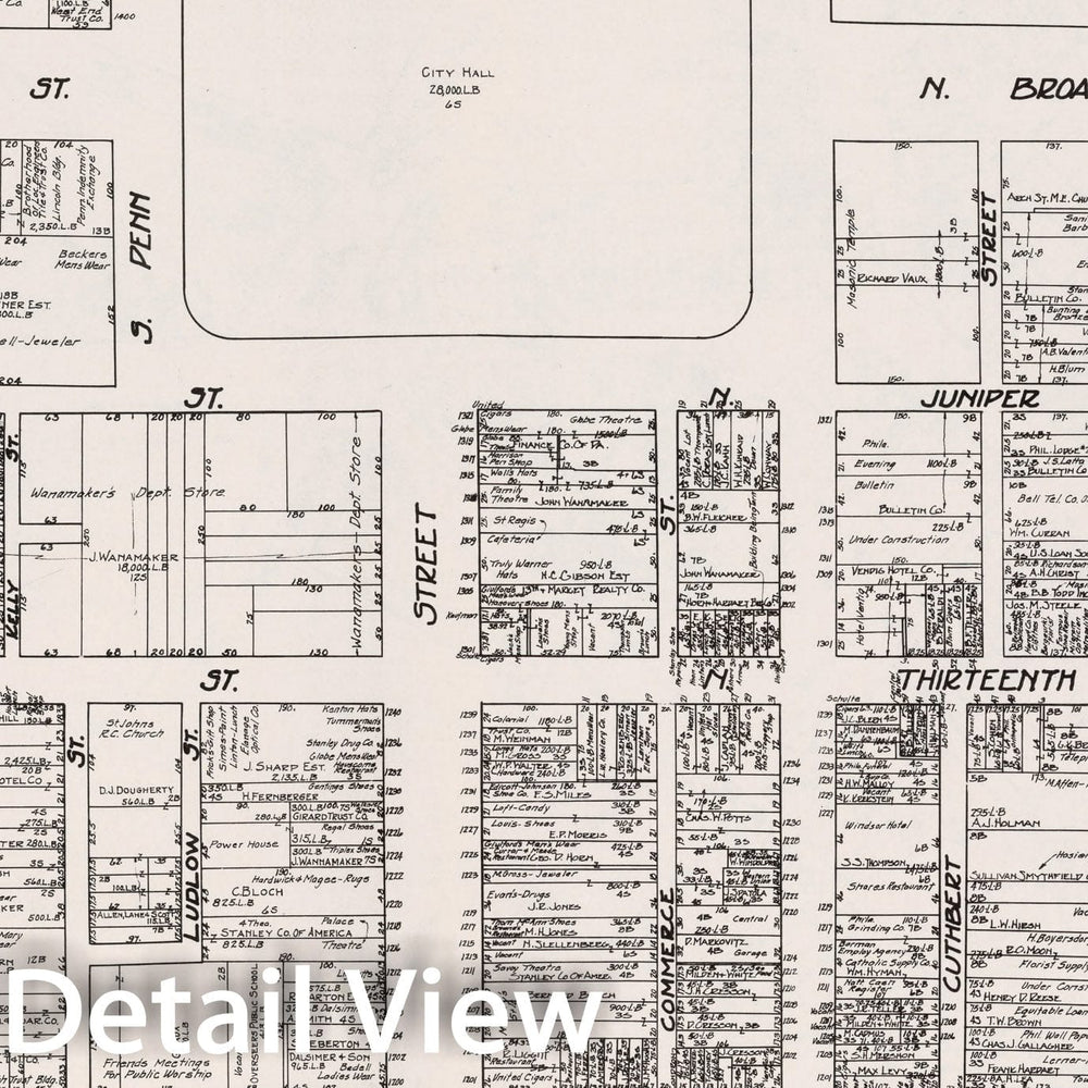 Historic Map : Philadelphia (Pennsylvania). Sheet - 1., 1929, Vintage Wall Decor