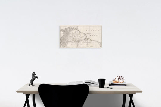 Historic Map : Vol. I. South America. Plate I. Amazonia, Terrafima, Part of Brasil and Peru, 1755, Vintage Wall Decor