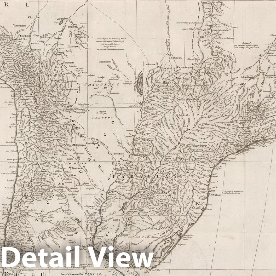 Historic Map : Composite Map: Vol. I. South America. Plate I-III, 1755, Vintage Wall Decor