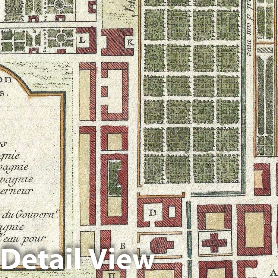 Historic Map : Plan of The Cape of Good Hope "Cape Town", South Africa, Bellin, 1764, Vintage Wall Art