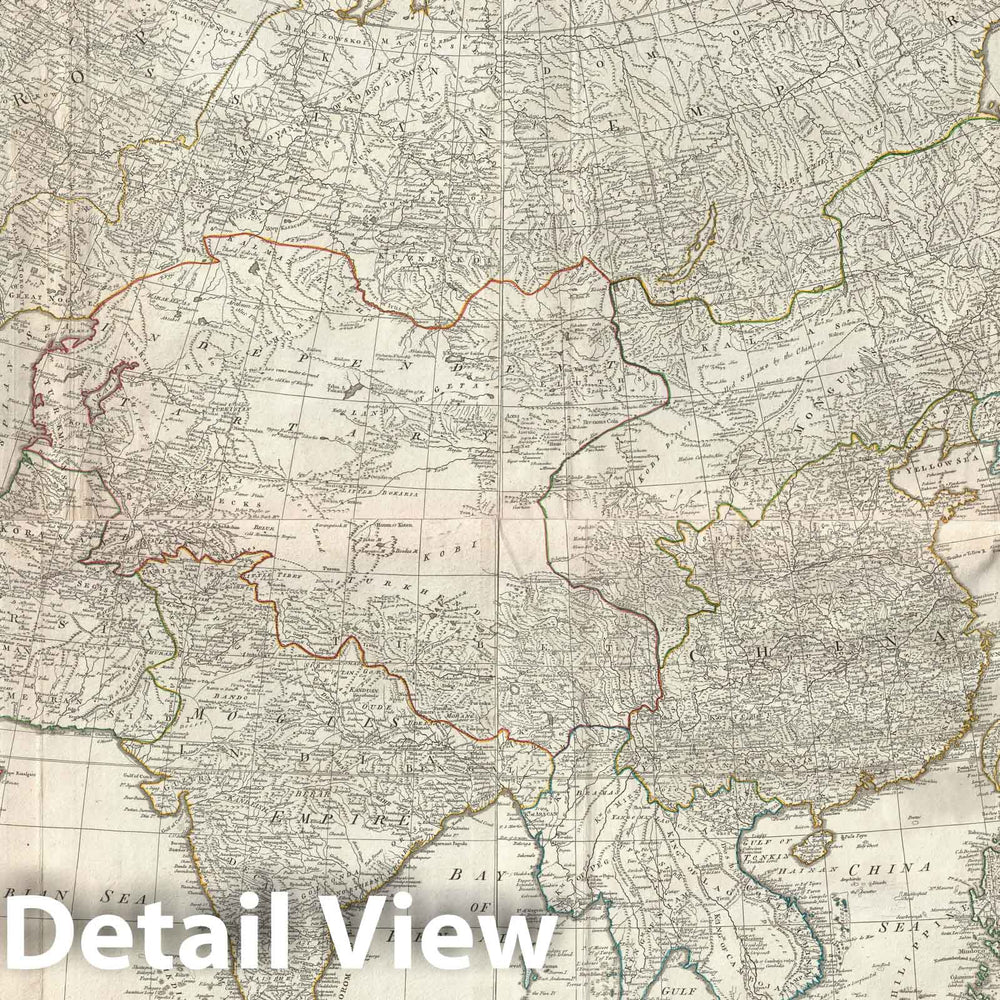 Historic Map : Nautical Chart Asia, Laurie and Whittle, 1784, Vintage Wall Art