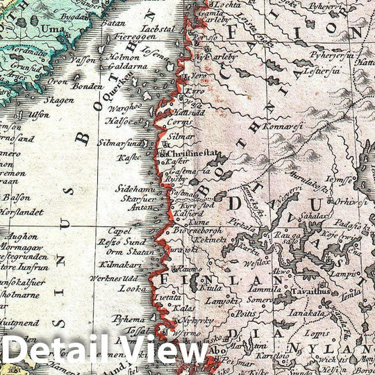 Historic Map : Homann Map of Scandinavia, Norway, Sweden, Denmark, Finland and The Baltics, 1730, Vintage Wall Art