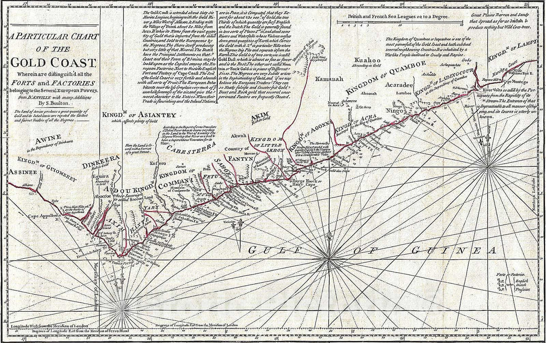 Historic Map : Boulton and Anville Wall Map of Africa (Most Important 18th cntry map of Africa), 1794, Vintage Wall Art