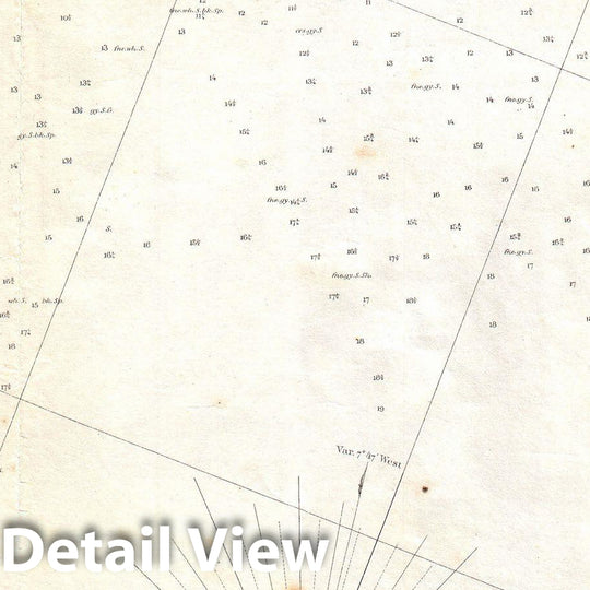 Historic Map : U.S. Coast Survey Map of Eastern Long Island (Hamptons, Amagansett), 1857, Vintage Wall Art