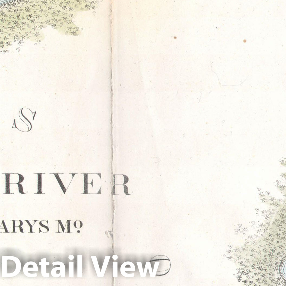 Historic Map : U.S.C.S. Map of The Mississippi River from Cairo, Illinois to St. Marys, Missouri, 1865, Vintage Wall Art