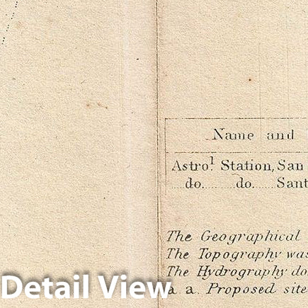 Historic Map : U.S. Coast Survey Antique Map of Los Angeles and Santa Barbara, 1855, Vintage Wall Art