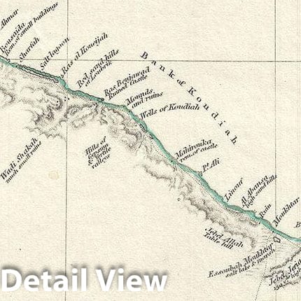 Historic Map : S.D.U.K. Map of Tripoli, Libya on The Barbary Coast, Northern Africa, 1837, Vintage Wall Art