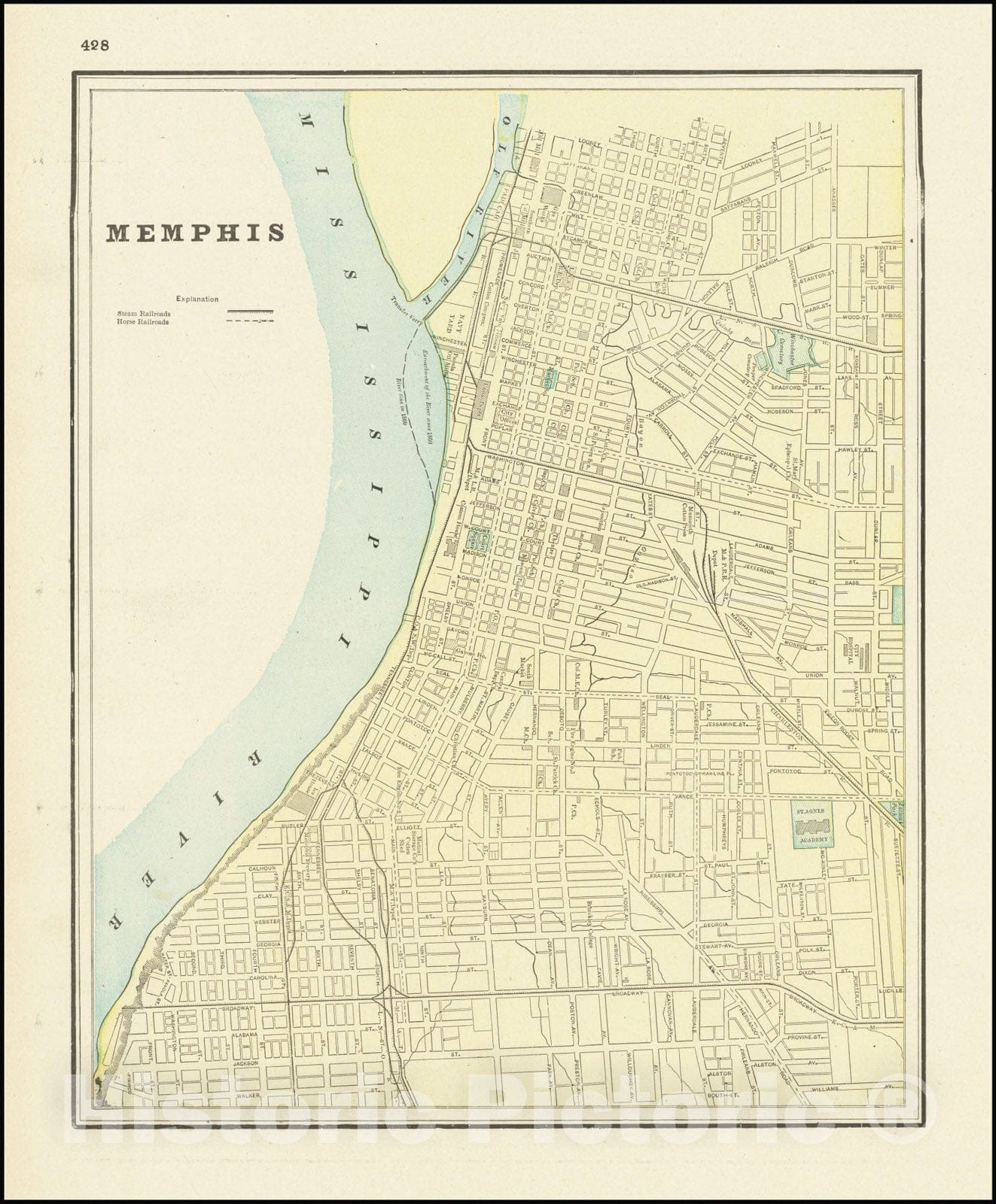 Historic Map : Official San Diego. Cal., 1895, Vintage Wall Art