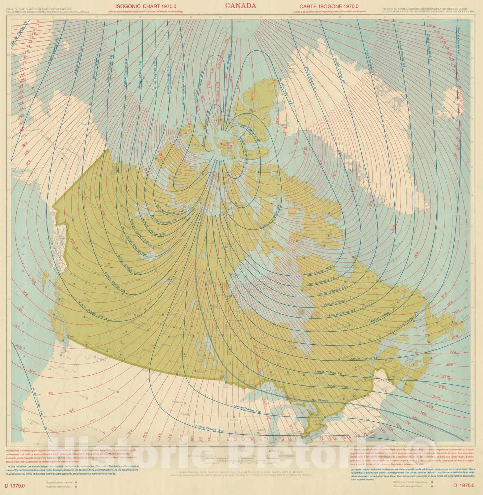 Historic Nautical Map - Canada, OTHER, 1970 NOAA Cartographic - Vintage Wall Art