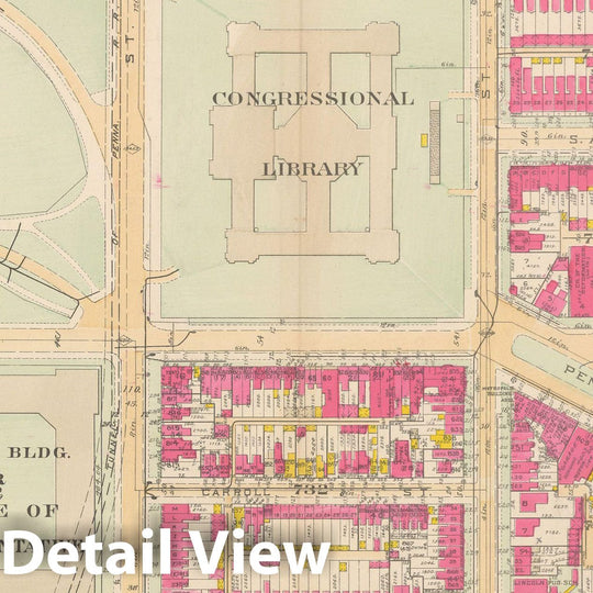 Historic Map : Atlas of Washington D.C. Volume 2 (NE, SE, SW), Washington 1928 Plate 015 , Vintage Wall Art