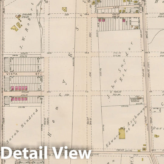 Historic Map : Atlas City of Philadelphia 35th Ward, Philadelphia 1927 Plate 012 , Vintage Wall Art