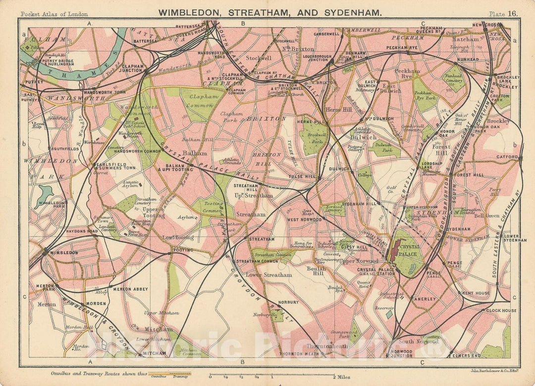 Historic Map : Europe, London 1917 Plate 016 , Vintage Wall Art