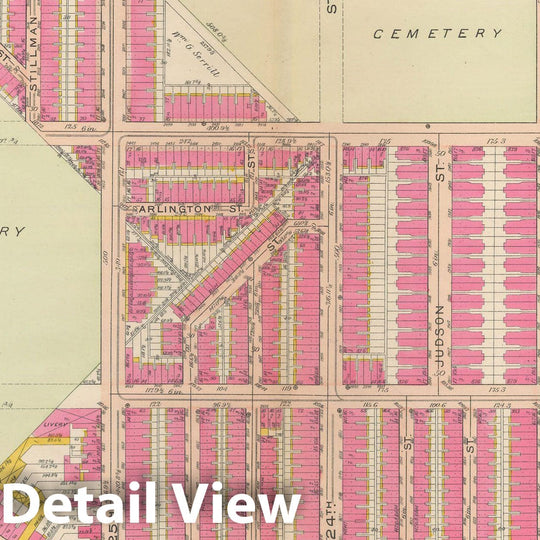 Historic Map : Philadelphia 1908 Plate 004 , Atlas 28th 32nd & 37th Wards of the City of Philadelphia , Vintage Wall Art