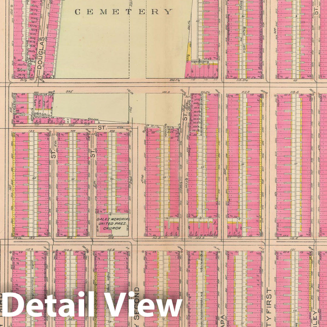 Historic Map : Philadelphia 1908 Plate 001 , Atlas 28th 32nd & 37th Wards of the City of Philadelphia , Vintage Wall Art