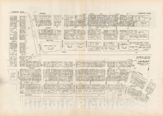 Historic Map : New England States Ed., Lawrence 1946 , Nirenstein's National Preferred Real Estate Locations of Business Properties , Vintage Wall Art