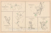 Historic Map : New Hartford & New Milford & Plymouth & Thomaston & Woodbury 1893 , Town and City Atlas State of Connecticut , Vintage Wall Art