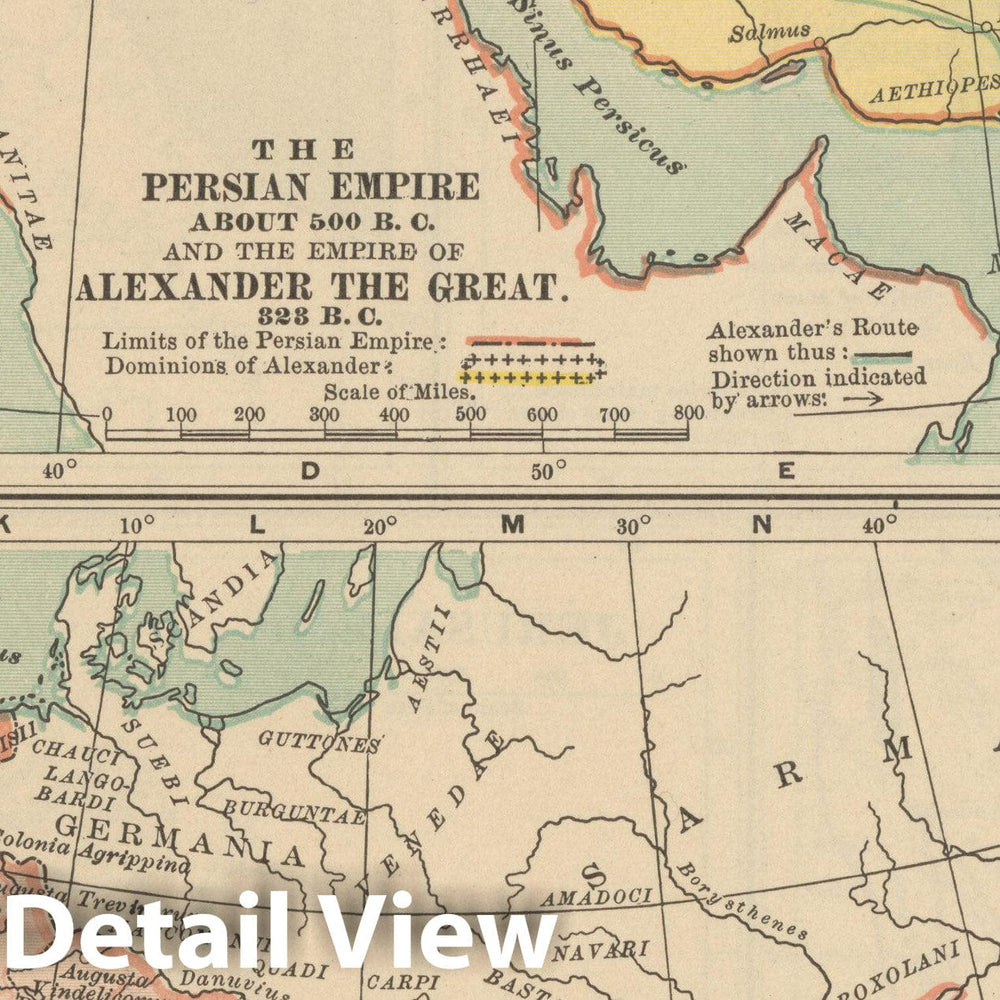 Historic Map : Asia & Europe 1914 , Century Atlas of the World, Vintage Wall Art