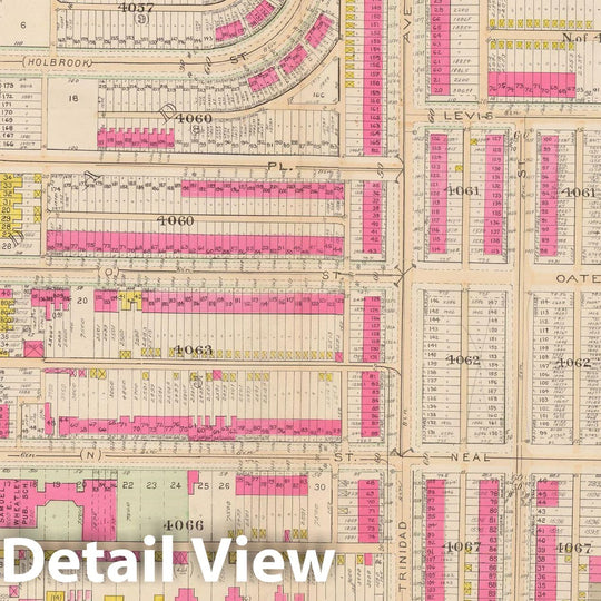 Historic Map : Atlas of Washington D.C. Volume 4 (NE, SE), Washington 1927 Plate 002 , Vintage Wall Art