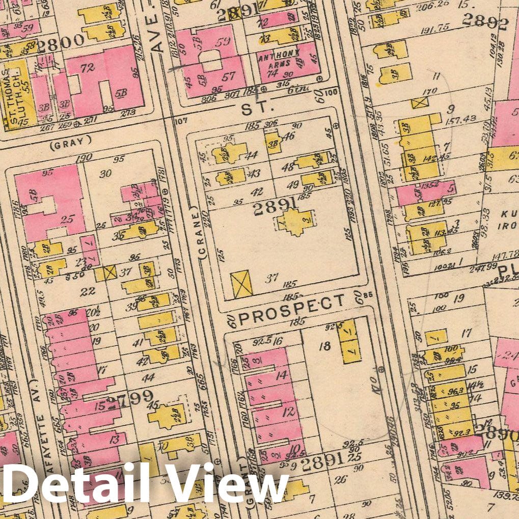 Historic Map : Borough of The Bronx, Sections 9-13, The Bronx 1928 Plate 093 , Vintage Wall Art