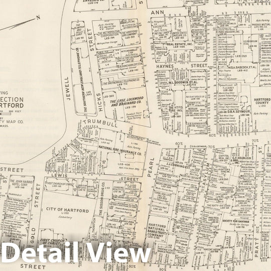 Historic Map : New England States Ed., Hartford 1946 , Nirenstein's National Preferred Real Estate Locations of Business Properties , Vintage Wall Art