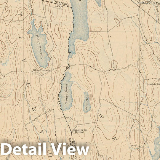 Historic Map : USGS 7.5 Minute Sheets and Quadrangles, Fall River & Tiverton & Westport 1918 Topographic Map , Vintage Wall Art