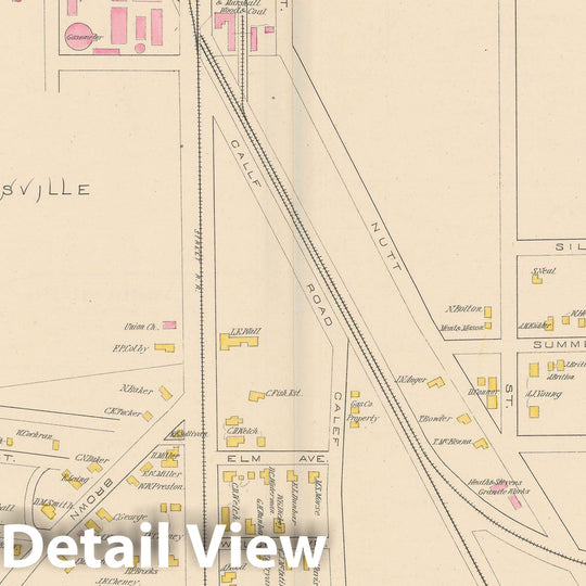 Historic Map : Manchester 1892 , Town and City Atlas State of New Hampshire , v7, Vintage Wall Art