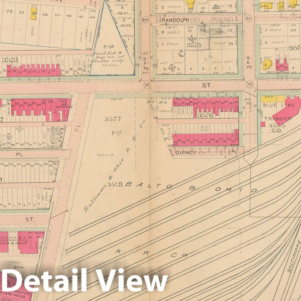 Historic Map : Atlas of Washington D.C. Volume 4 (NE, SE), Washington 1907 Plate 004 , Vintage Wall Art