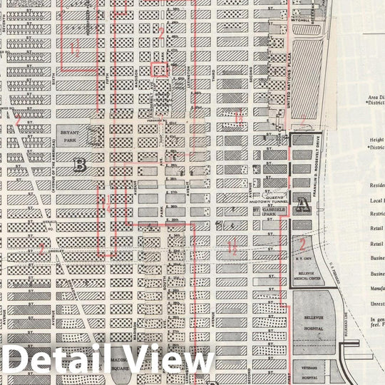 Historic Map : Manhattan Land Book 1955 - Updated Through Nov 7th, Manhattan & New York City Index Plate , v2, Vintage Wall Art