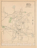 Historic Map : Bristol 1893 , Town and City Atlas State of Connecticut , Vintage Wall Art
