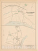 Historic Map : Cromwell & Wakefield 1893 , Town and City Atlas State of Connecticut , Vintage Wall Art