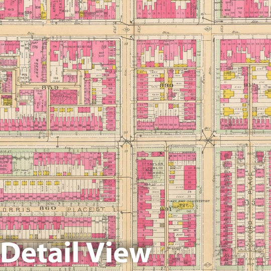 Historic Map : Atlas of Washington D.C. Volume 2 (NE, SE, SW), Washington 1928 Plate 020 , Vintage Wall Art