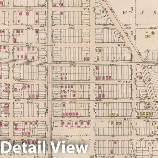 Historic Map : Atlas City of Philadelphia 35th Ward, Philadelphia 1927 Plate 016 , Vintage Wall Art