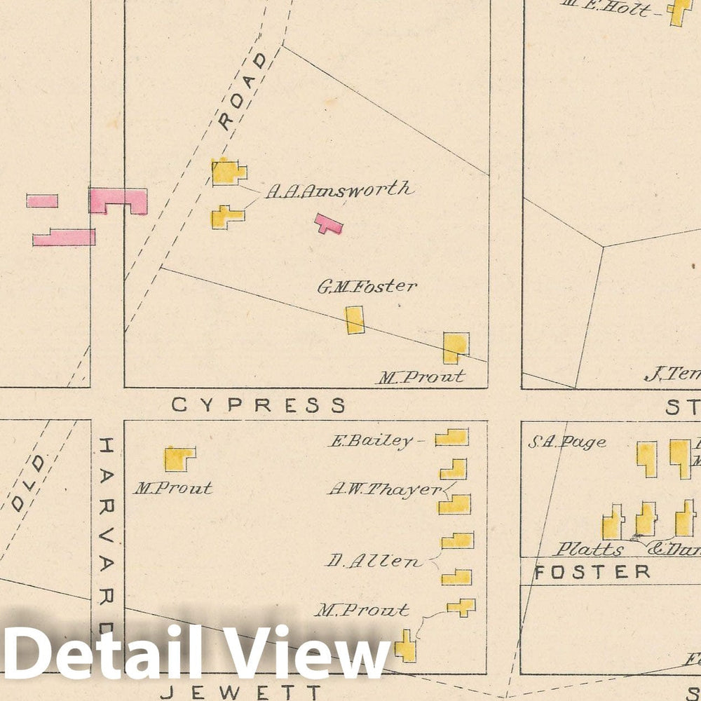 Historic Map : Manchester 1892 , Town and City Atlas State of New Hampshire , v4, Vintage Wall Art