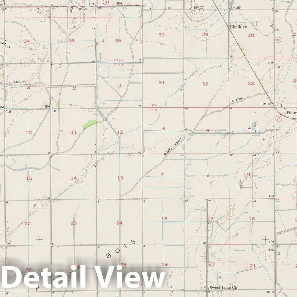 Historic Map : USGS 7.5 Minute Sheets and Quadrangles, Lake Charles 1955 Topographic Map , Vintage Wall Art