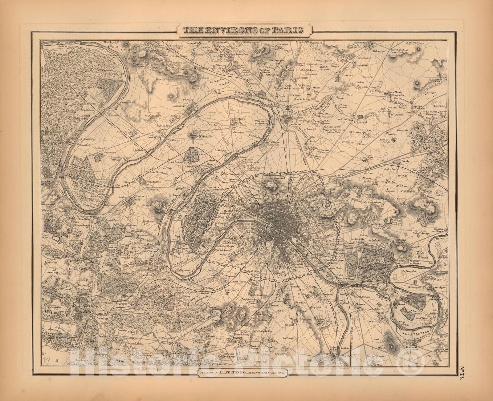 Historic Map : General Atlas (Of The World), Paris 1857 , Vintage Wall Art