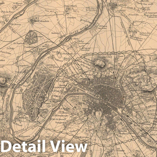 Historic Map : General Atlas (Of The World), Paris 1857 , Vintage Wall Art