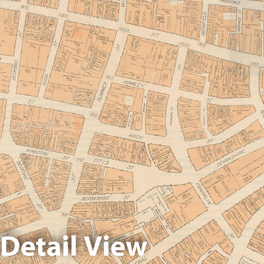 Historic Map : New England States Ed., Boston 1946 , Nirenstein's National Preferred Real Estate Locations of Business Properties , Vintage Wall Art