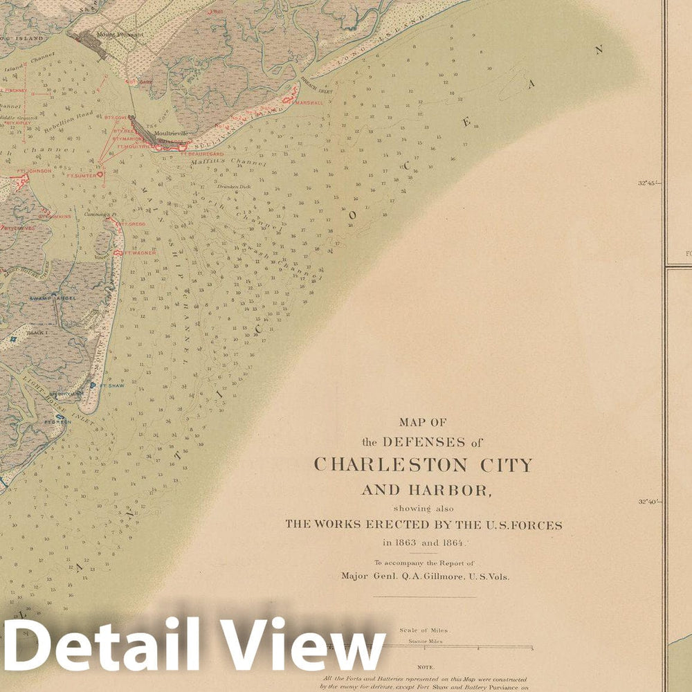 Historic Map : Civil War Atlas of the Union and Confederate Armies, Battles in MO & SC 1895 , Vintage Wall Art