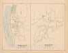 Historic Map : Enfield 1893 , Town and City Atlas State of Connecticut , Vintage Wall Art