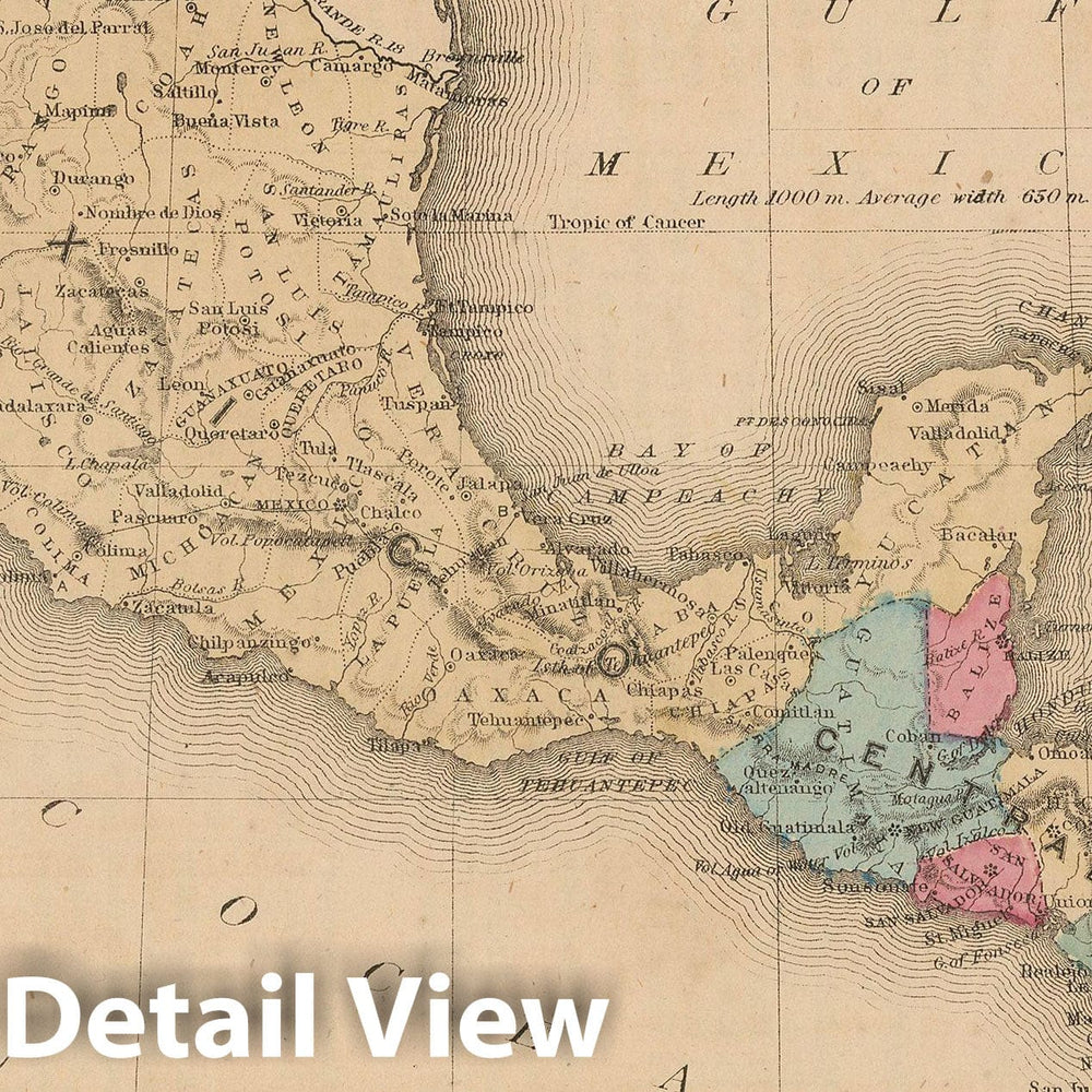 Historic Map : McNally's Improved System of Geography, North America 1856 , Vintage Wall Art