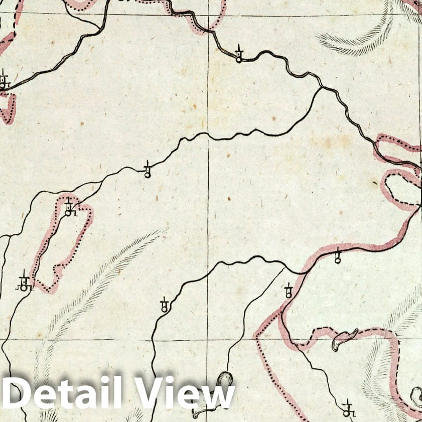 Historic Map : School Atlas Map, Bavaria, Germany. 1801 - Vintage Wall Art