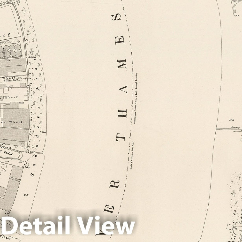 Historic Map : London (England), City Atlas Map, London Sheet XII.2 1895 - Vintage Wall Art