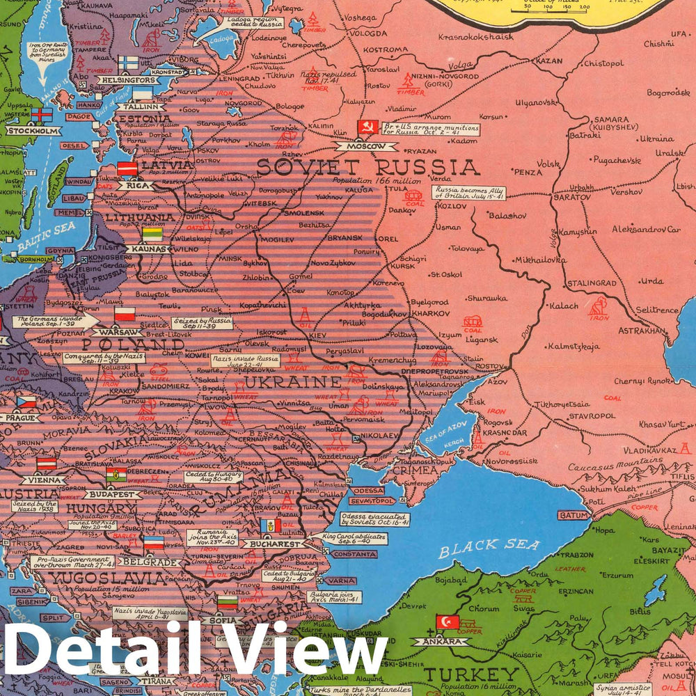 Historic Map : Westinghouse strategic war map, 1941 v2